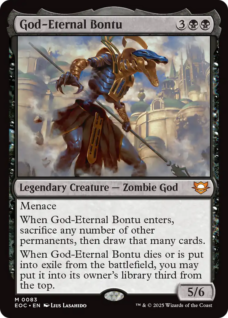 God-Eternal Bontu [Edge of Eternities Commander] | Gear Gaming Bentonville