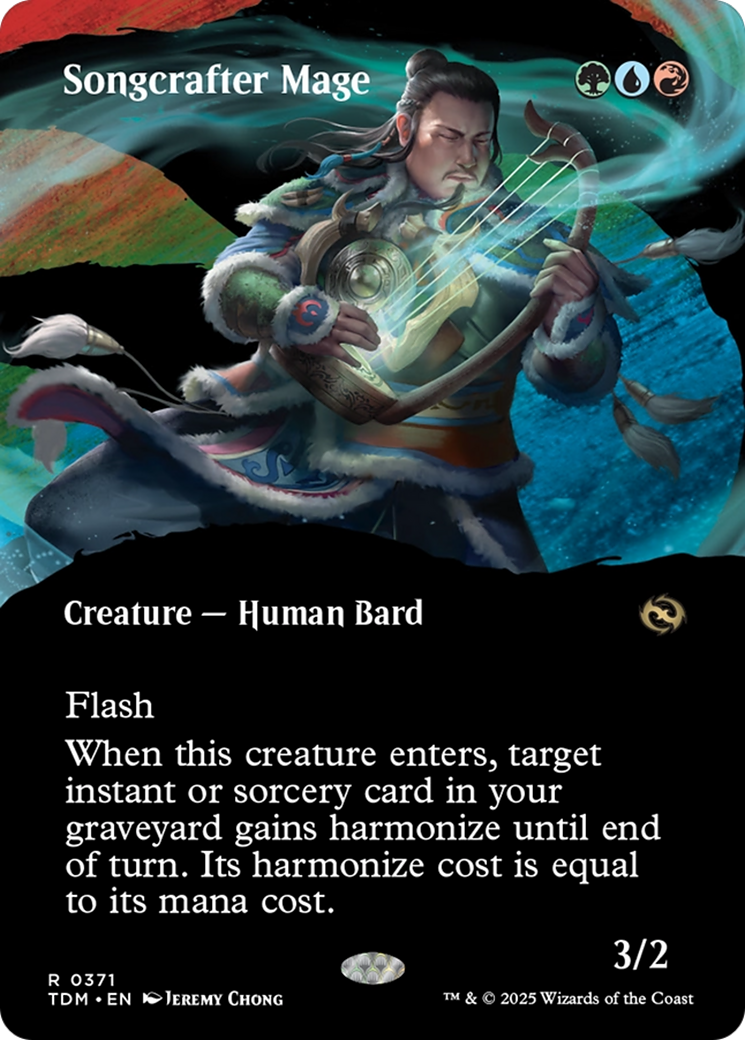 Songcrafter Mage (Borderless) [Tarkir: Dragonstorm] | Gear Gaming Bentonville