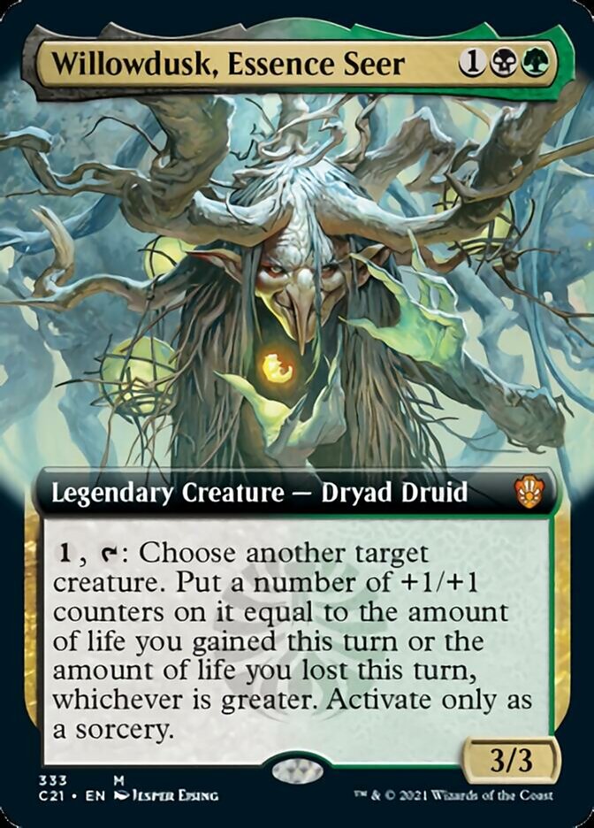 Willowdusk, Essence Seer (Extended Art) [Commander 2021] | Gear Gaming Bentonville