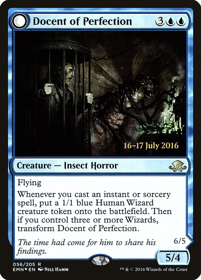 Docent of Perfection // Final Iteration [Eldritch Moon Prerelease Promos] | Gear Gaming Bentonville