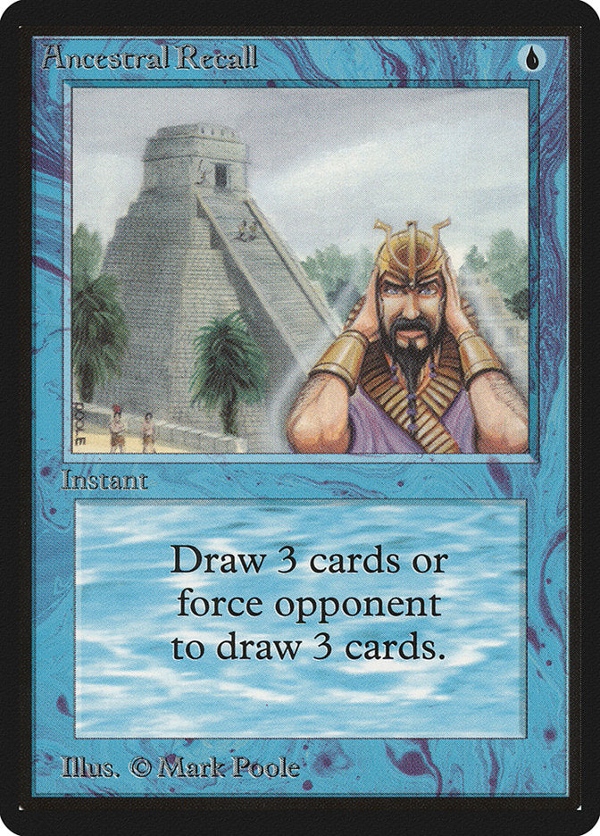 Ancestral Recall [Beta Edition] | Gear Gaming Bentonville