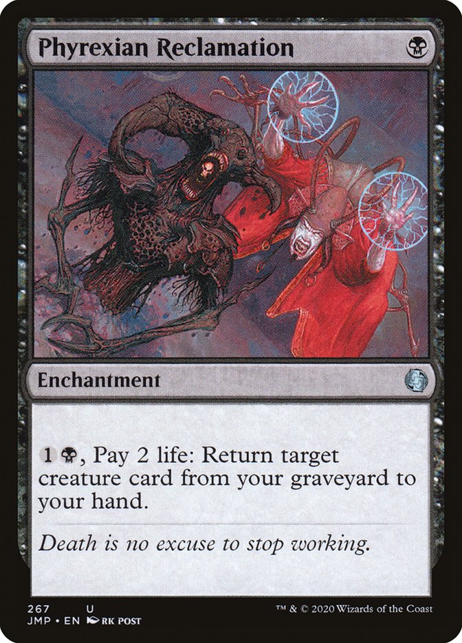 Phyrexian Reclamation [Jumpstart] | Gear Gaming Bentonville