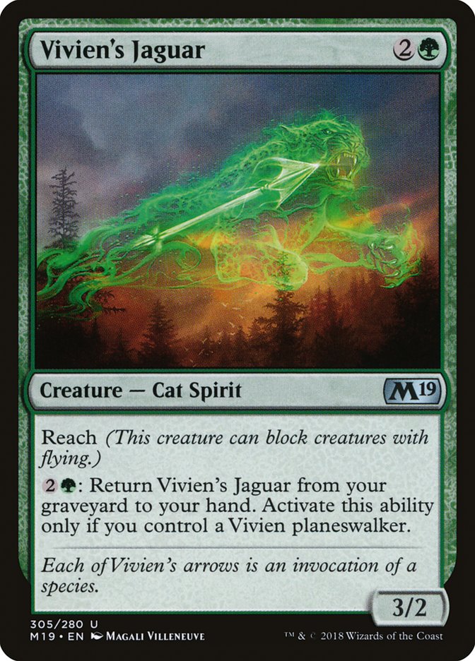 Vivien's Jaguar [Core Set 2019] | Gear Gaming Bentonville