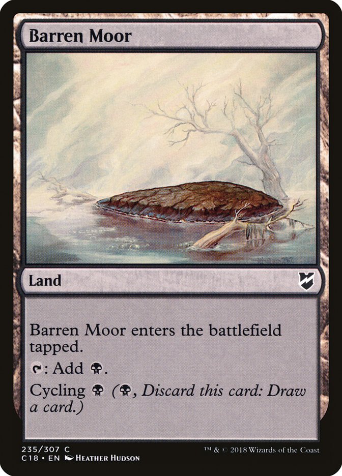 Barren Moor [Commander 2018] | Gear Gaming Bentonville