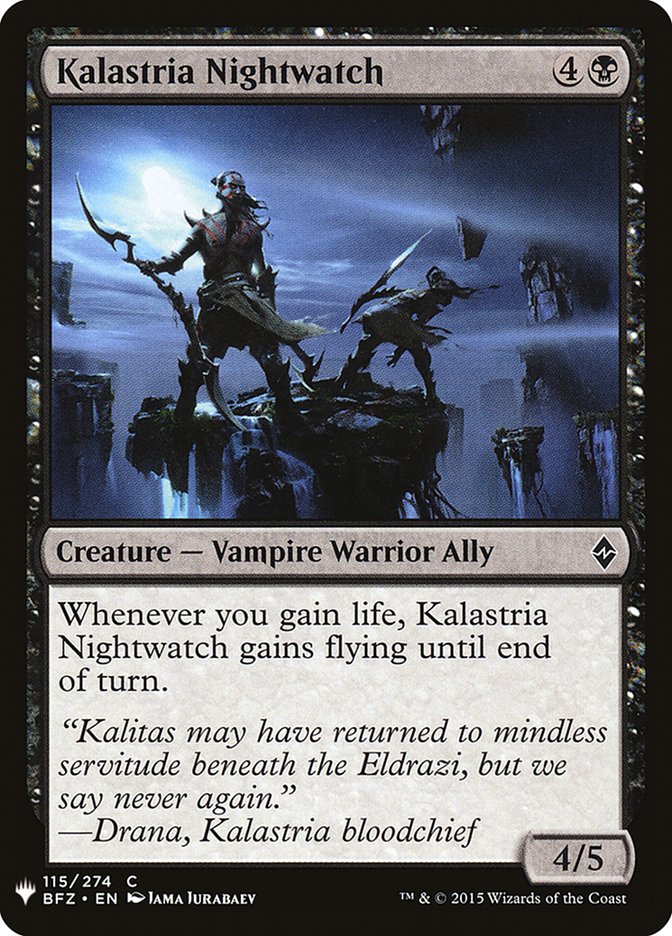 Kalastria Nightwatch [Mystery Booster] | Gear Gaming Bentonville