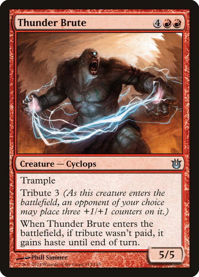 Thunder Brute [Born of the Gods] | Gear Gaming Bentonville