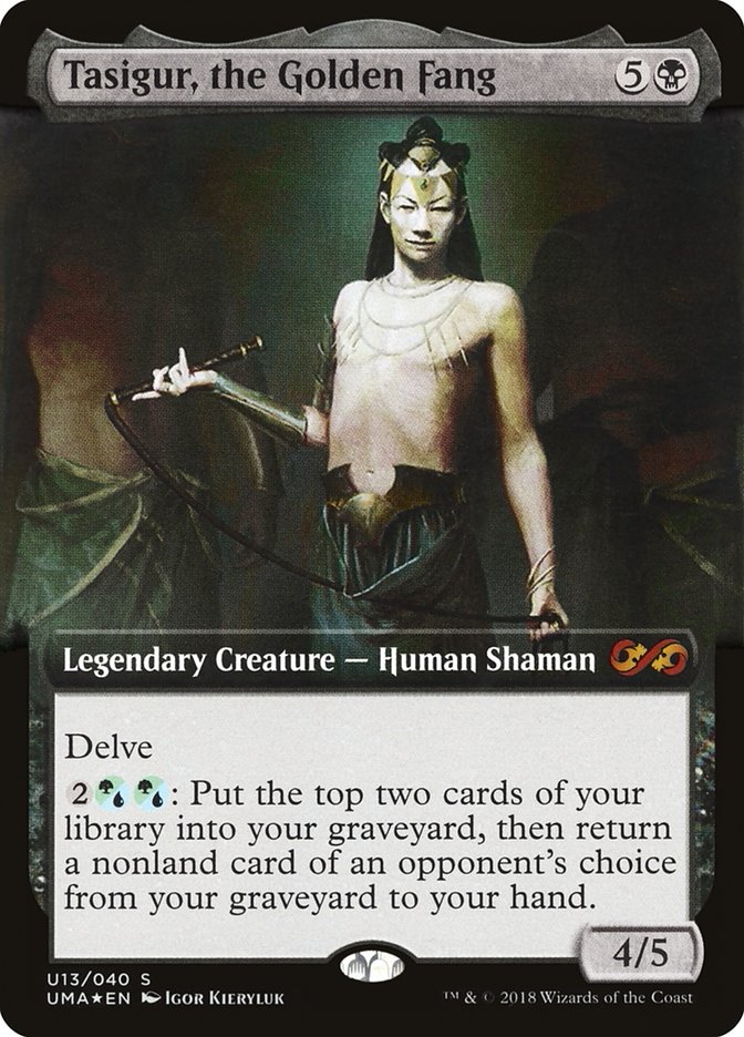 Tasigur, the Golden Fang (Topper) [Ultimate Masters Box Topper] | Gear Gaming Bentonville