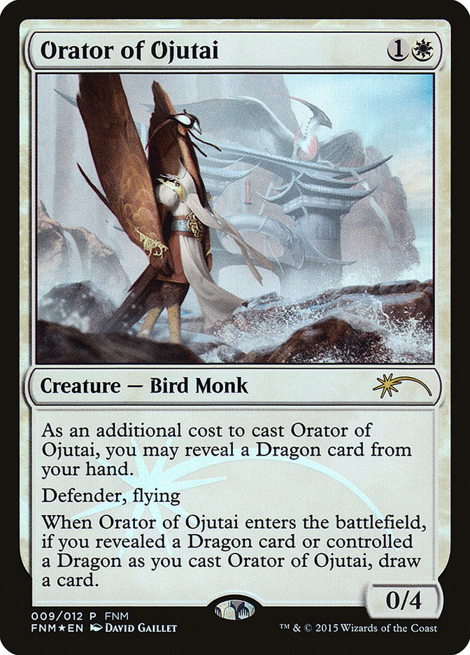 Orator of Ojutai [Friday Night Magic 2015] | Gear Gaming Bentonville