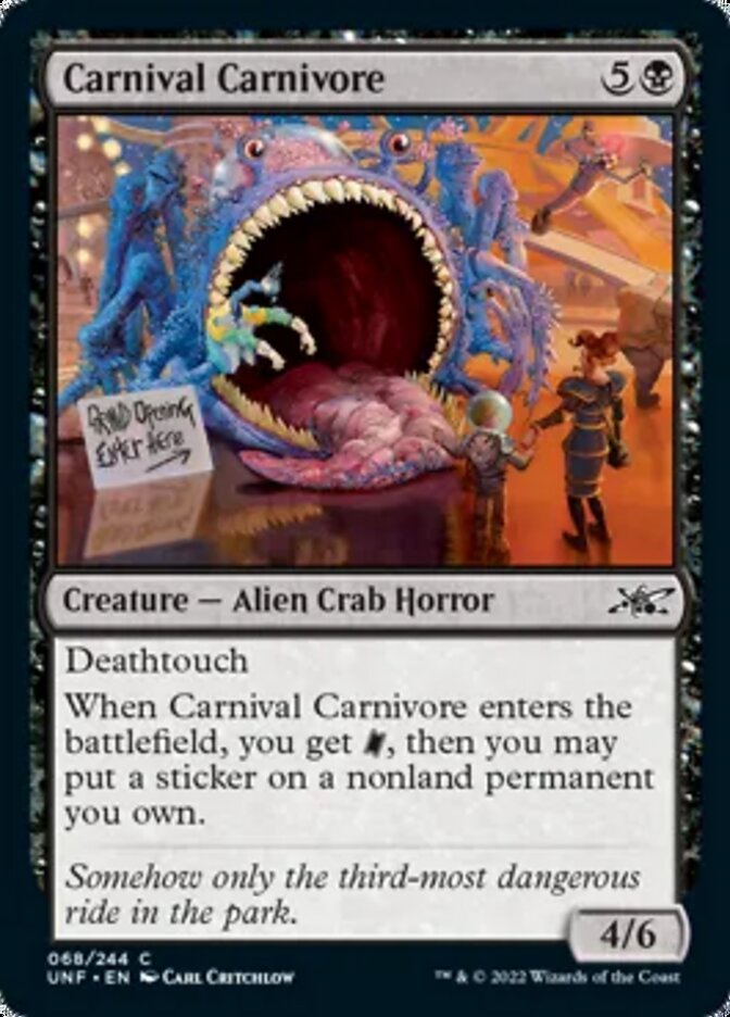 Carnival Carnivore [Unfinity] | Gear Gaming Bentonville