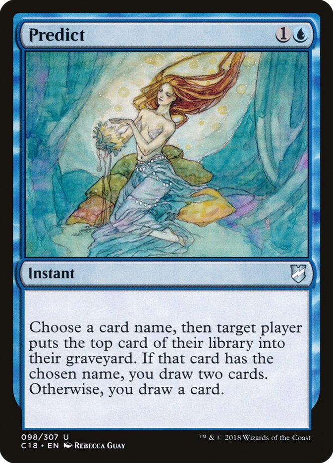 Predict [Commander 2018] | Gear Gaming Bentonville