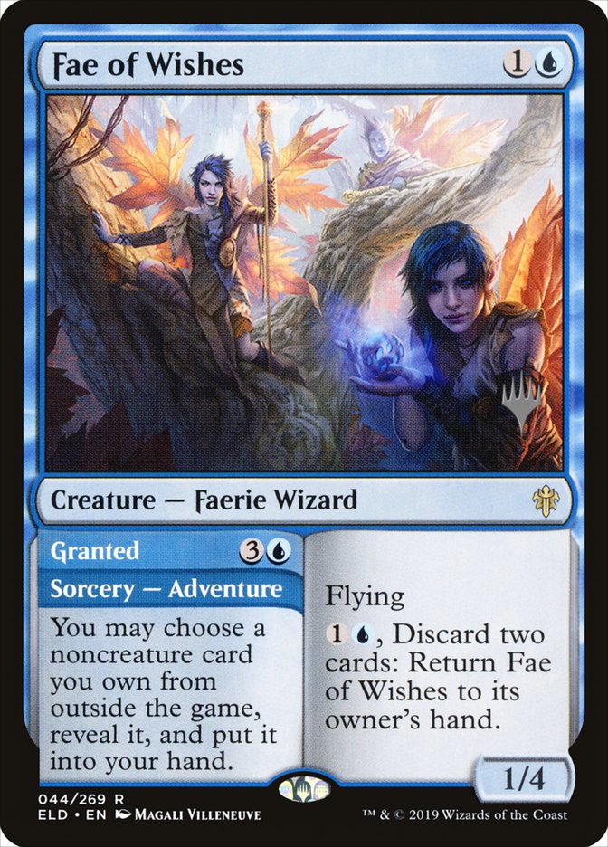Fae of Wishes // Granted (Promo Pack) [Throne of Eldraine Promos] | Gear Gaming Bentonville