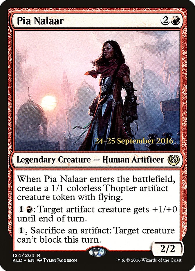 Pia Nalaar [Kaladesh Prerelease Promos] | Gear Gaming Bentonville