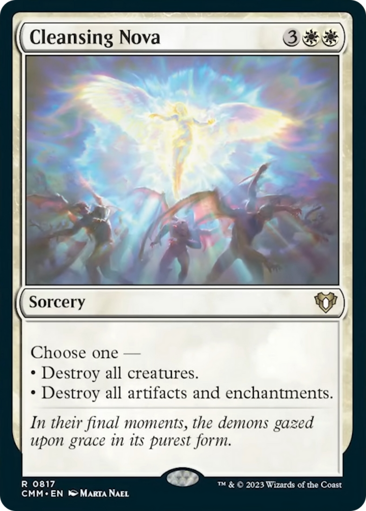 Cleansing Nova [Commander Masters] | Gear Gaming Bentonville