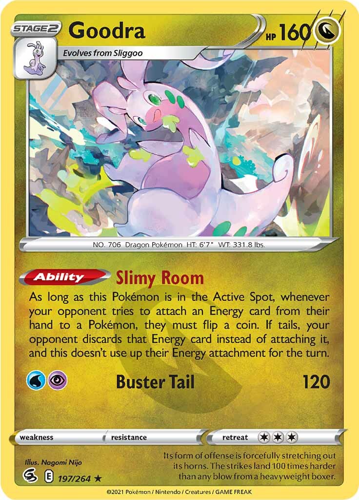 Goodra (197/264) [Sword & Shield: Fusion Strike] | Gear Gaming Bentonville