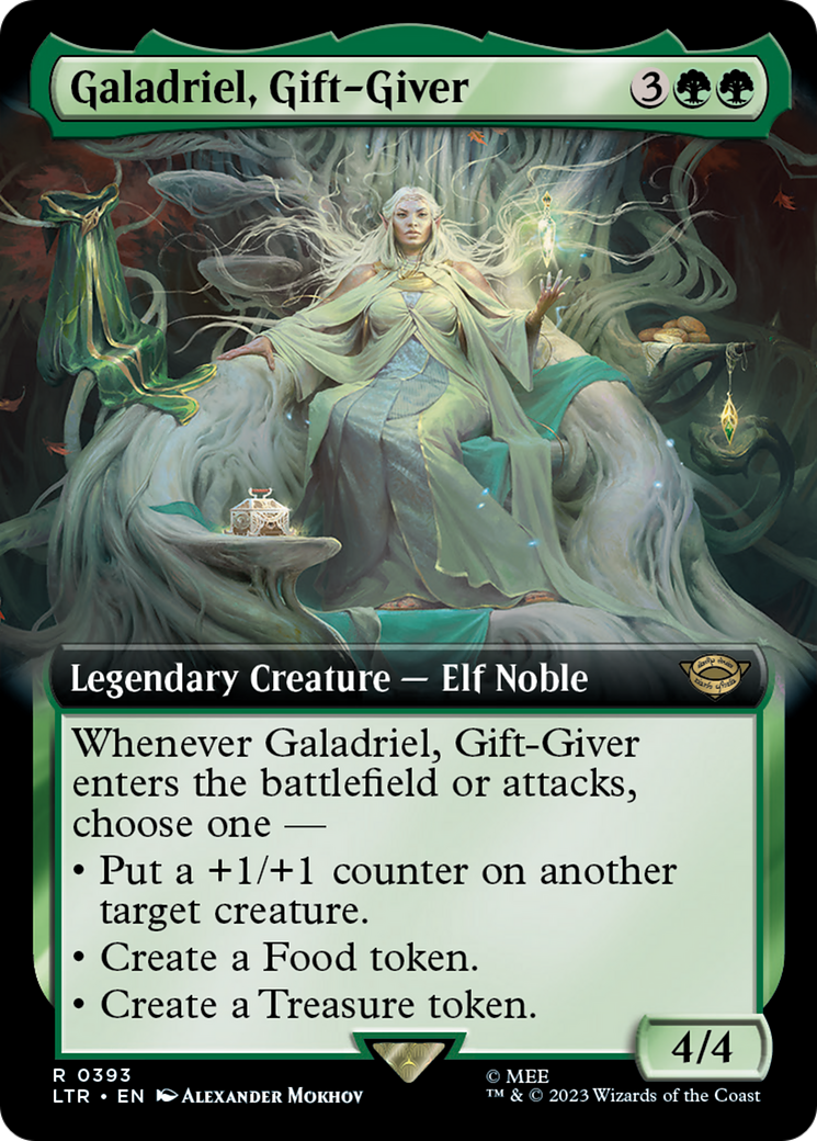 Galadriel, Gift-Giver (Extended Art) [The Lord of the Rings: Tales of Middle-Earth] | Gear Gaming Bentonville