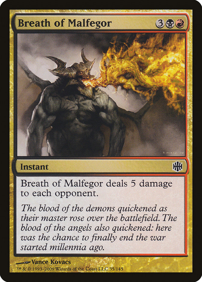 Breath of Malfegor [Alara Reborn] | Gear Gaming Bentonville