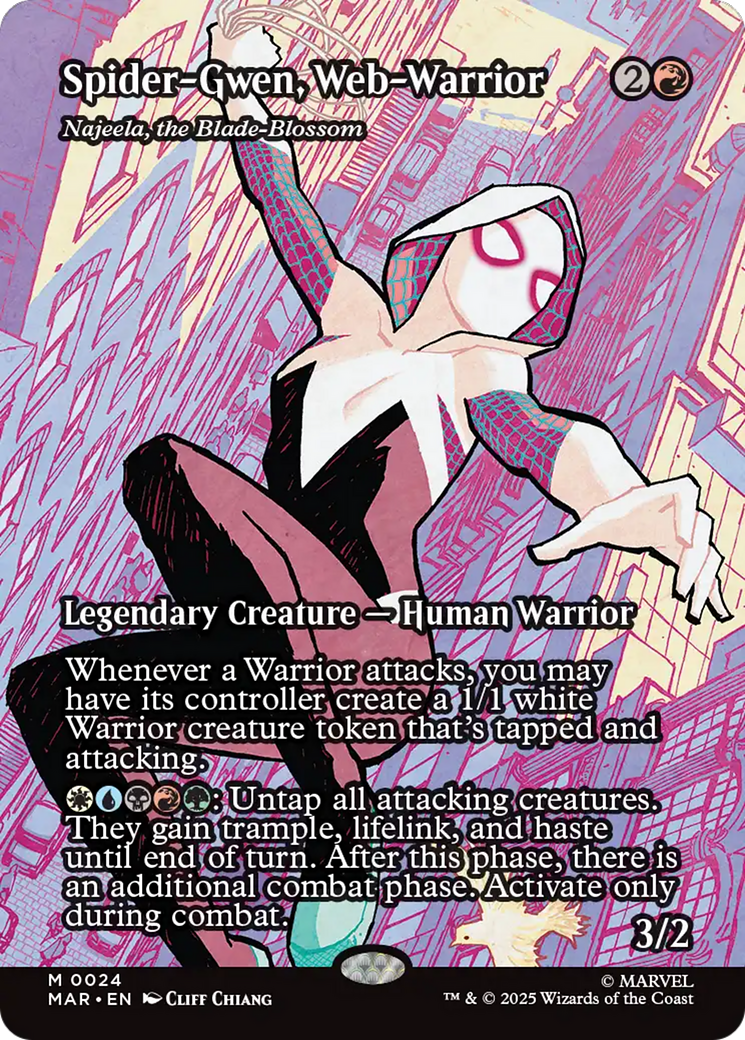 Spider-Gwen, Web-Warrior - Najeela, the Blade-Blossom [Marvel's Spider-Man: Eternal-Legal] | Gear Gaming Bentonville