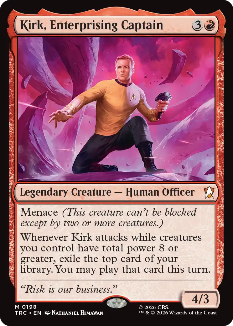 Kirk, Enterprising Captain [Star Trek Commander] | Gear Gaming Bentonville