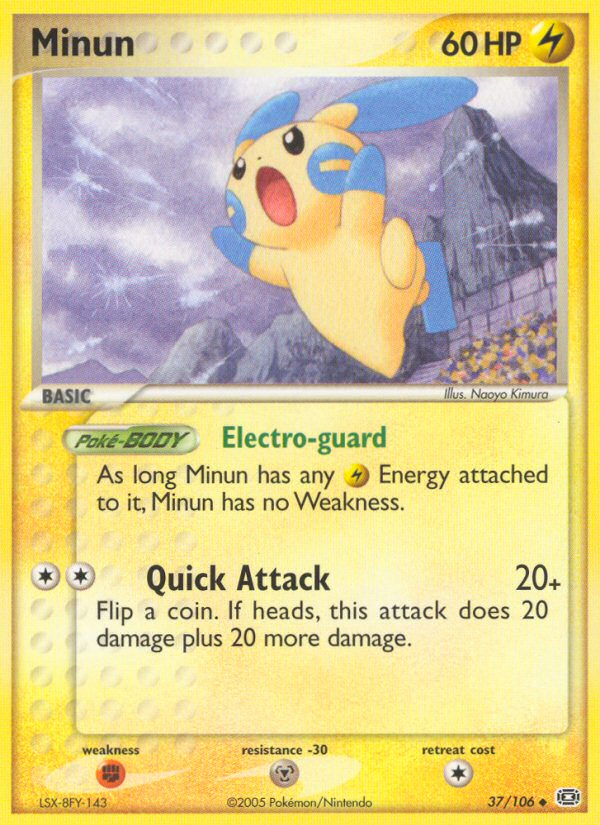 Minun (37/106) [EX: Emerald] | Gear Gaming Bentonville