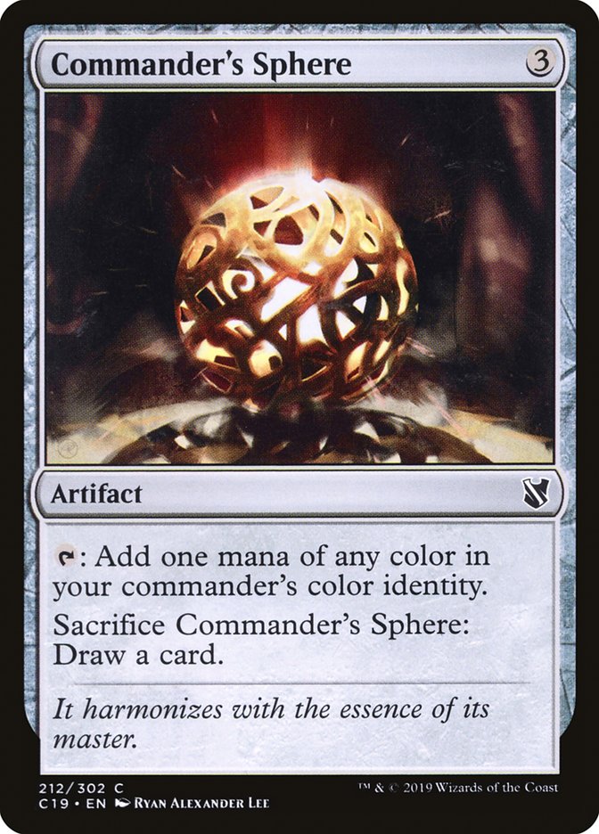 Commander's Sphere [Commander 2019] | Gear Gaming Bentonville