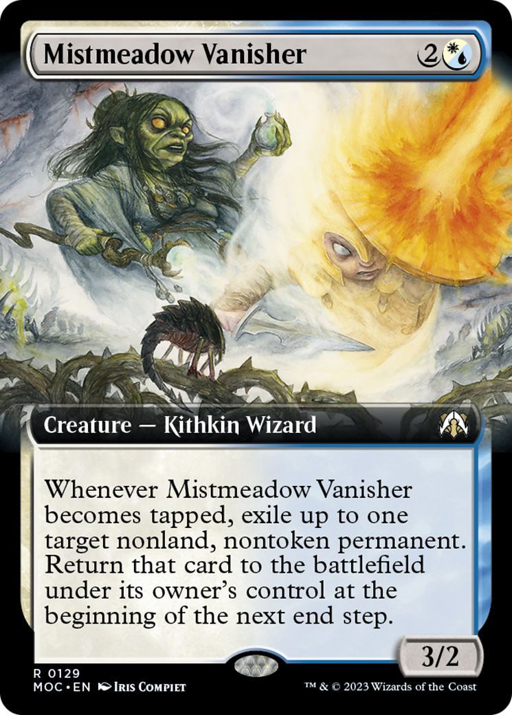 Mistmeadow Vanisher (Extended Art) [March of the Machine Commander] | Gear Gaming Bentonville