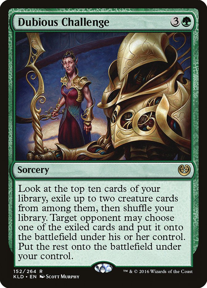 Dubious Challenge [Kaladesh] | Gear Gaming Bentonville