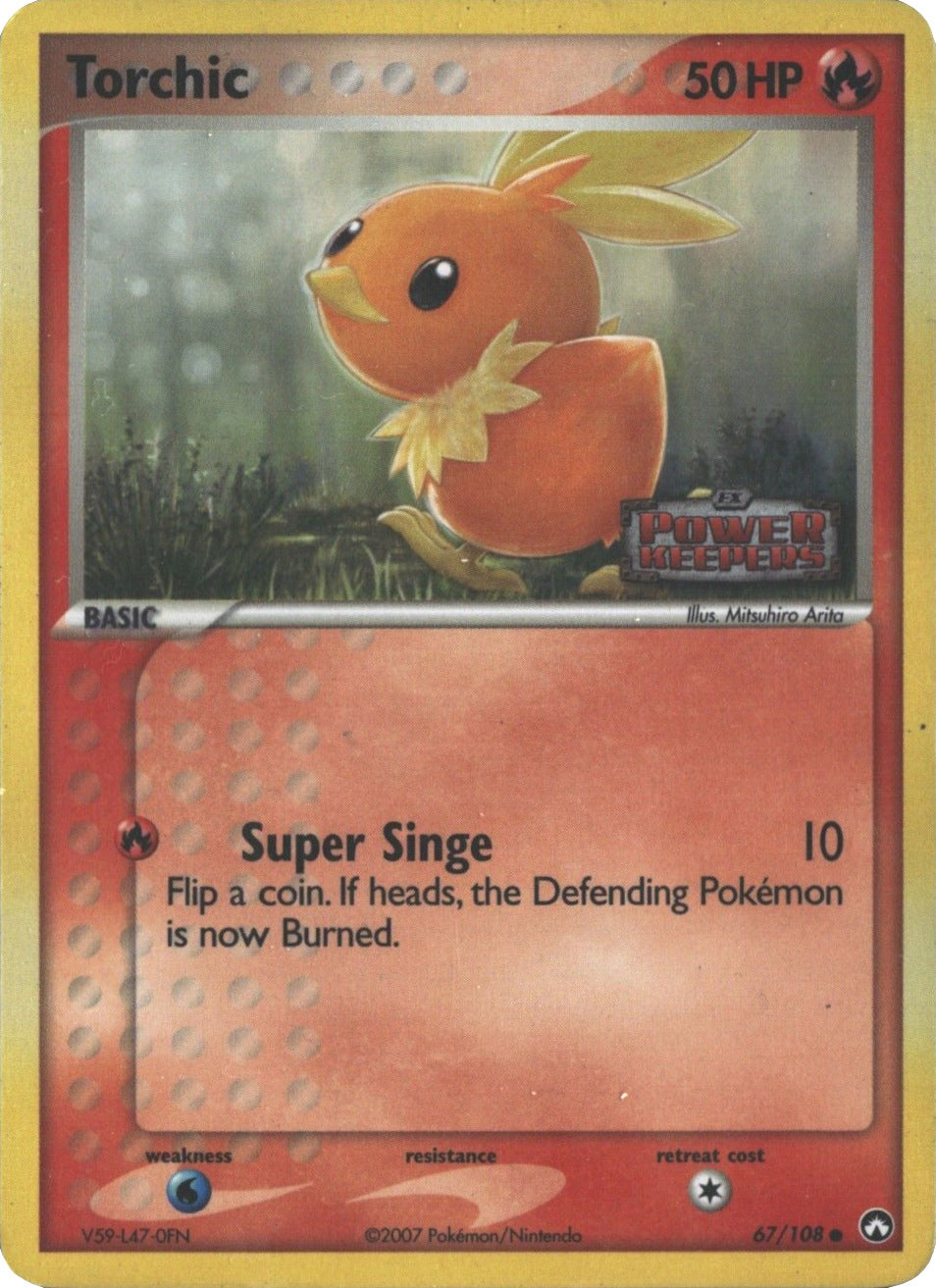 Torchic (67/108) (Stamped) [EX: Power Keepers] | Gear Gaming Bentonville
