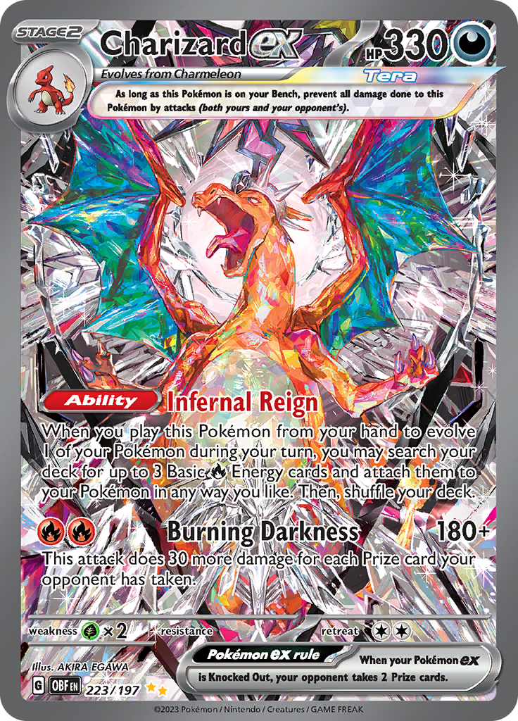 Charizard ex (223/197) [Scarlet & Violet: Obsidian Flames] | Gear Gaming Bentonville