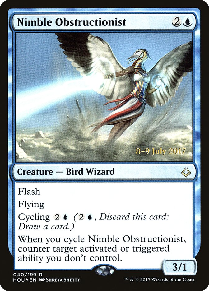 Nimble Obstructionist [Hour of Devastation Prerelease Promos] | Gear Gaming Bentonville