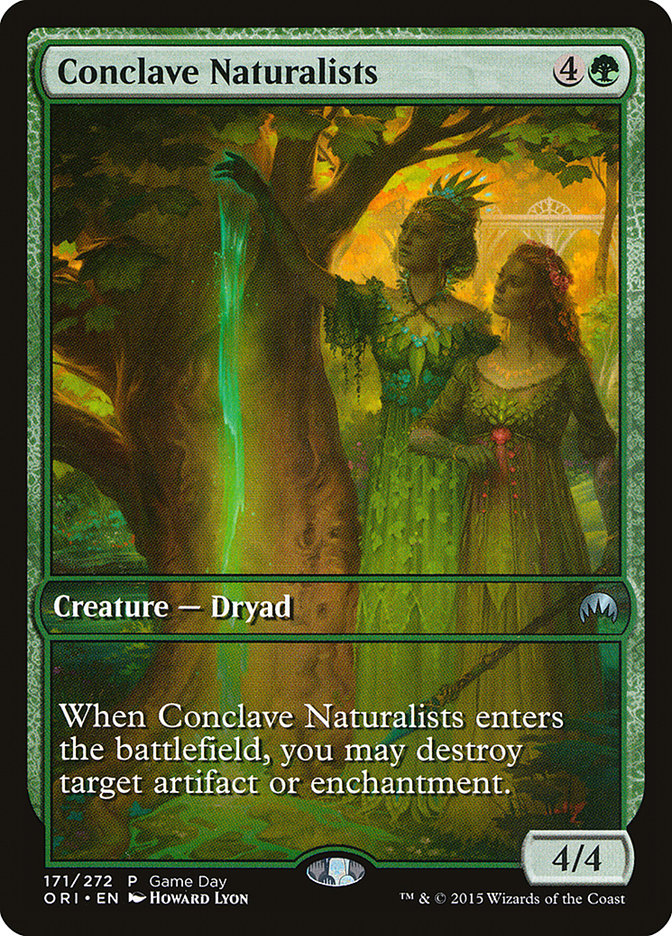 Conclave Naturalists (Game Day) [Magic Origins Promos] | Gear Gaming Bentonville