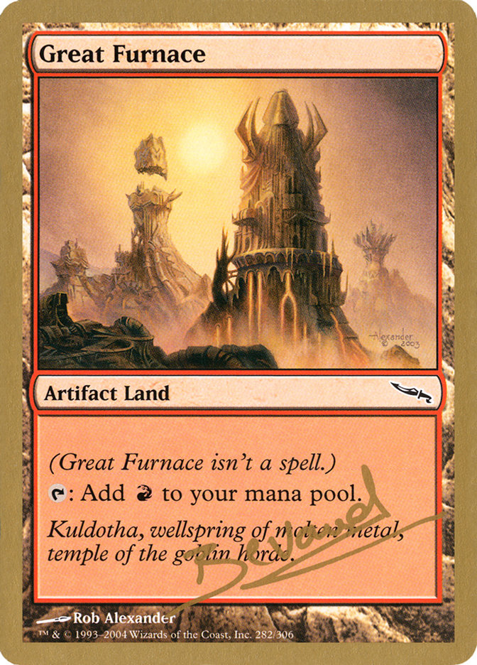 Great Furnace (Manuel Bevand) [World Championship Decks 2004] | Gear Gaming Bentonville