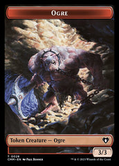 Servo // Ogre Double-Sided Token [Commander Masters Tokens] | Gear Gaming Bentonville