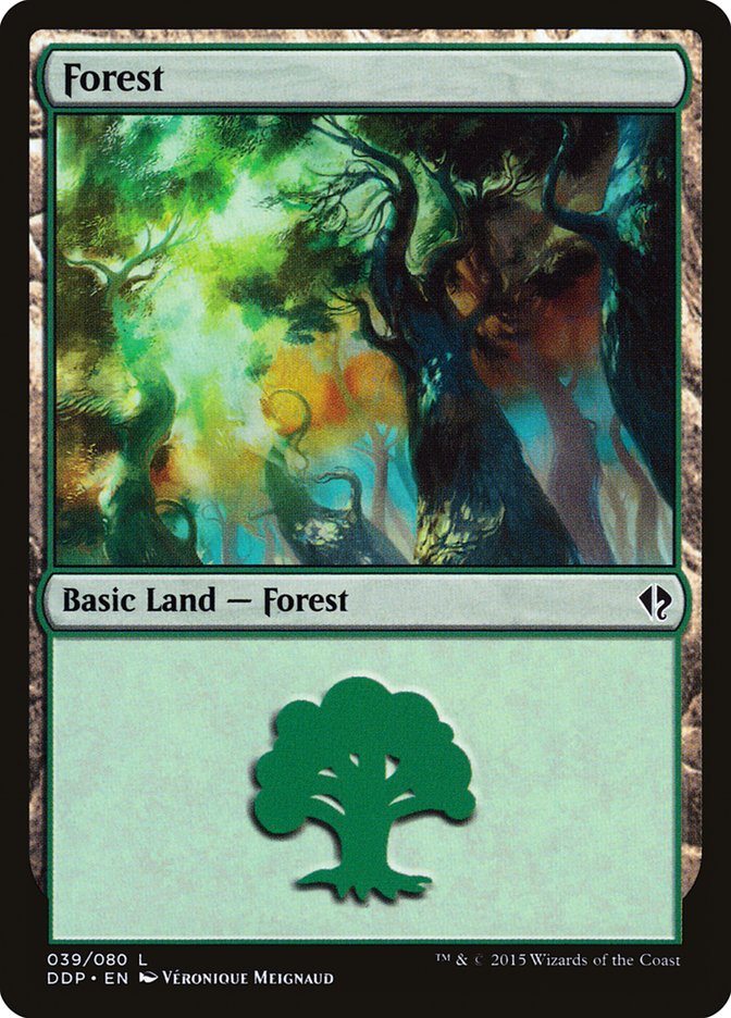 Forest (39) [Duel Decks: Zendikar vs. Eldrazi] | Gear Gaming Bentonville