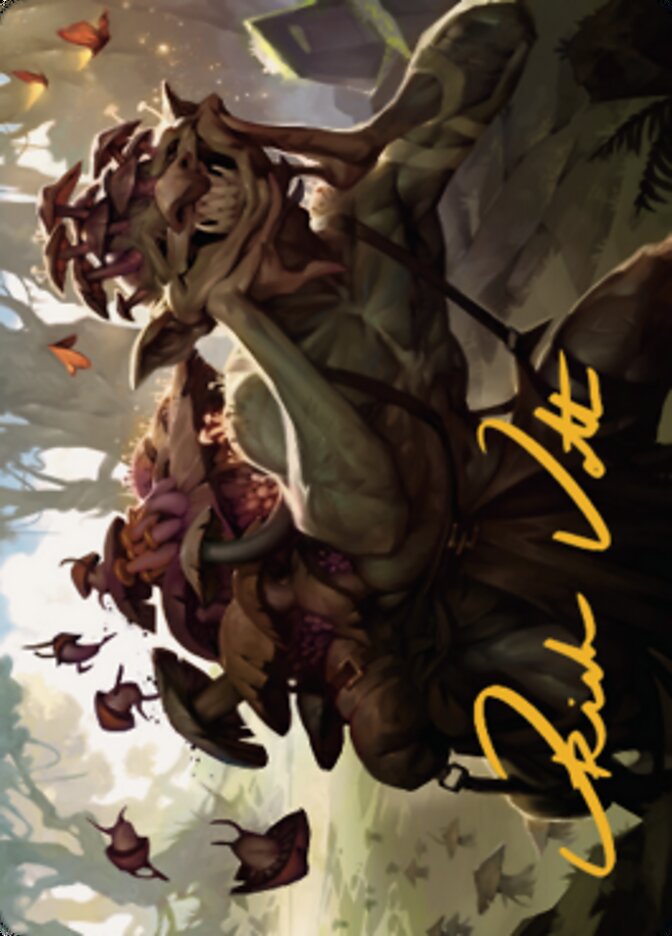 Sprouting Goblin Art Card (Gold-Stamped Signature) [Dominaria United Art Series] | Gear Gaming Bentonville