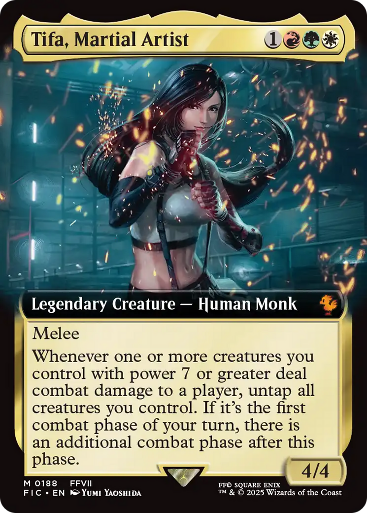 Tifa, Martial Artist (Extended Art) [FINAL FANTASY Commander] | Gear Gaming Bentonville