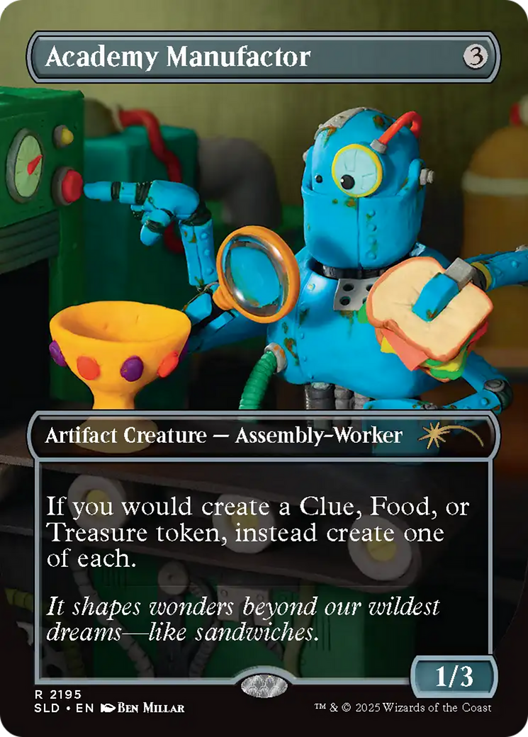 Academy Manufactor (Rainbow Foil) [Secret Lair Drop Series] | Gear Gaming Bentonville