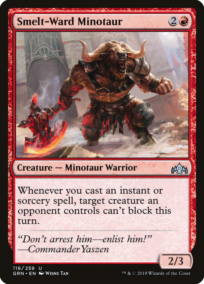 Smelt-Ward Minotaur [Guilds of Ravnica] | Gear Gaming Bentonville