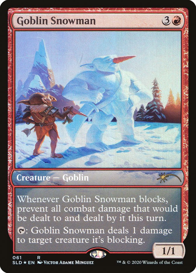 Goblin Snowman [Secret Lair Drop Series] | Gear Gaming Bentonville