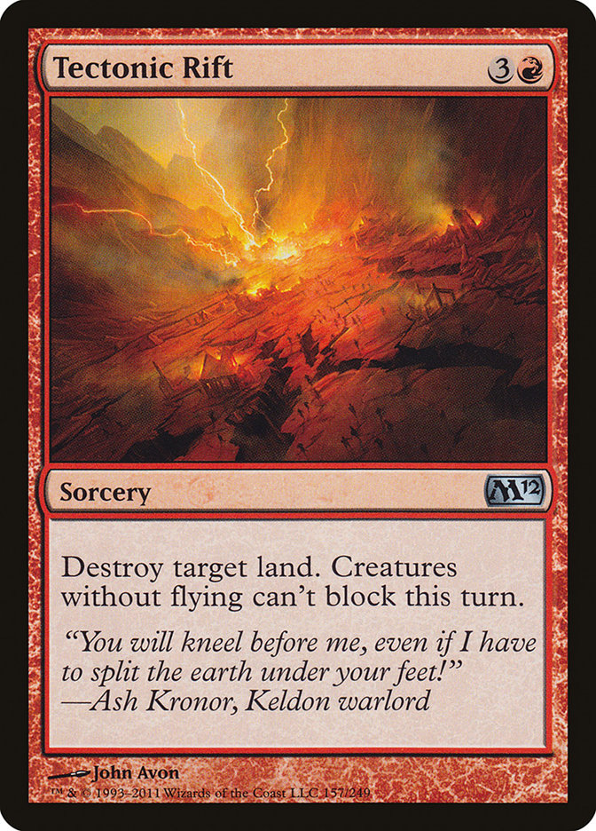 Tectonic Rift [Magic 2012] | Gear Gaming Bentonville