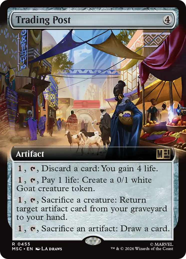 Trading Post (Extended Art) [Marvel Super Heroes Commander] | Gear Gaming Bentonville