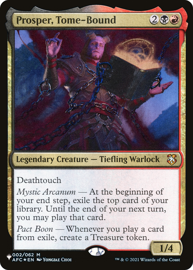 Prosper, Tome-Bound [The List] | Gear Gaming Bentonville