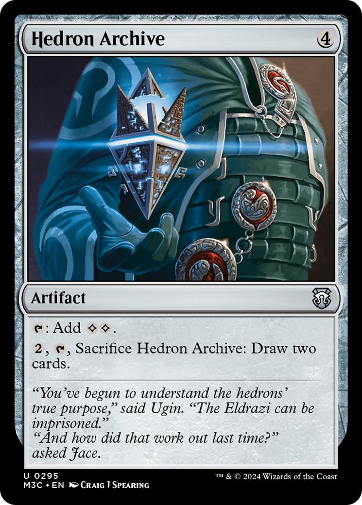 Hedron Archive (Ripple Foil) [Modern Horizons 3 Commander] | Gear Gaming Bentonville