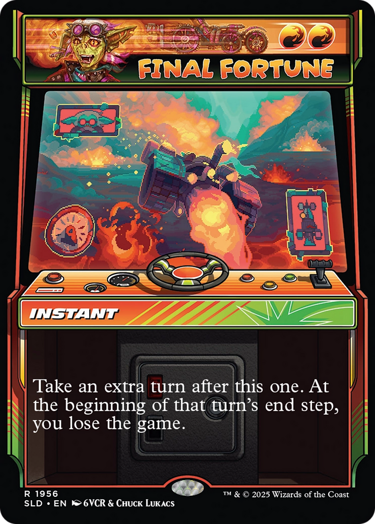 Final Fortune (Rainbow Foil) [Secret Lair Drop Series] | Gear Gaming Bentonville