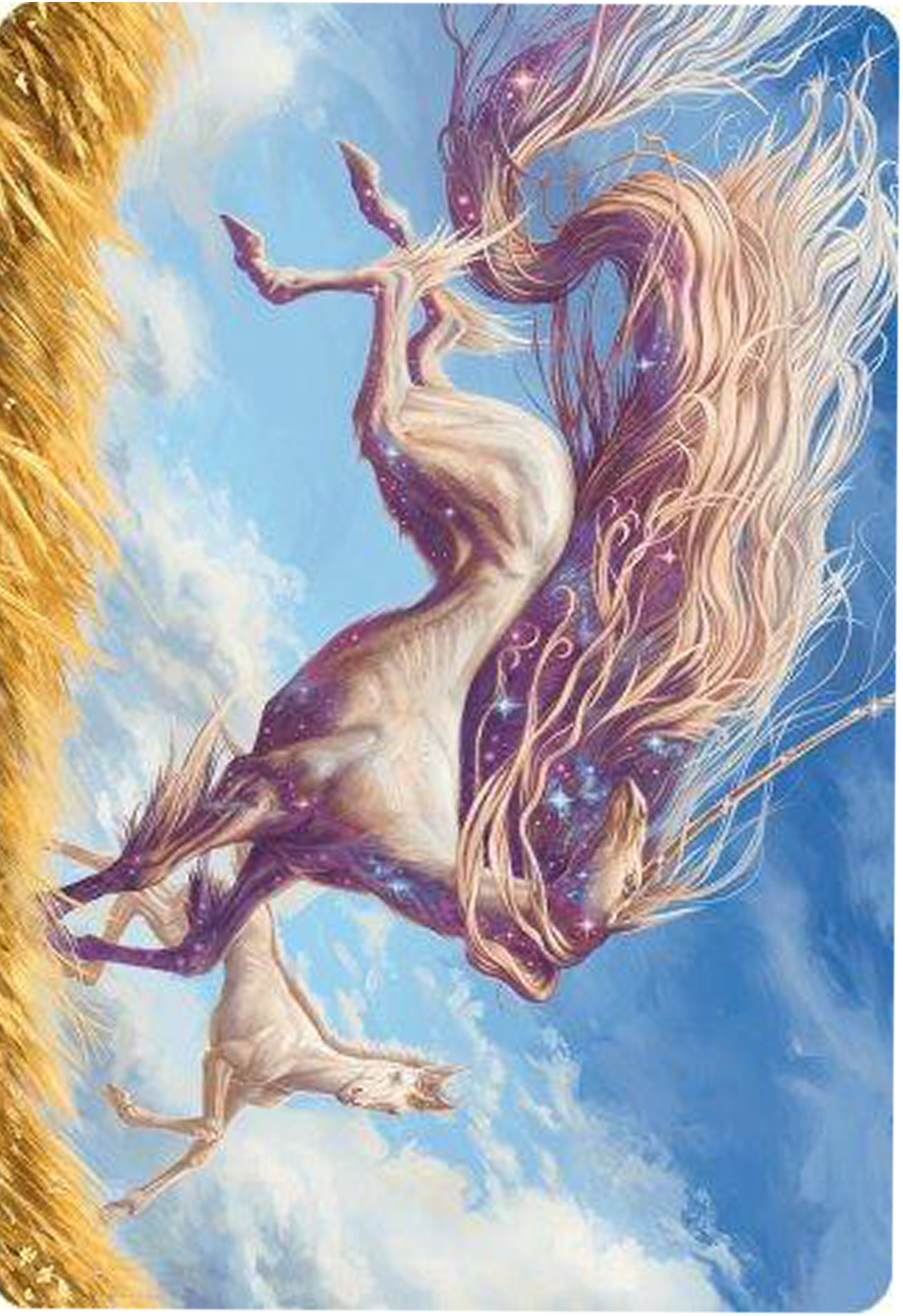 Nyxborn Unicorn Art Card [Modern Horizons 3 Art Series] | Gear Gaming Bentonville