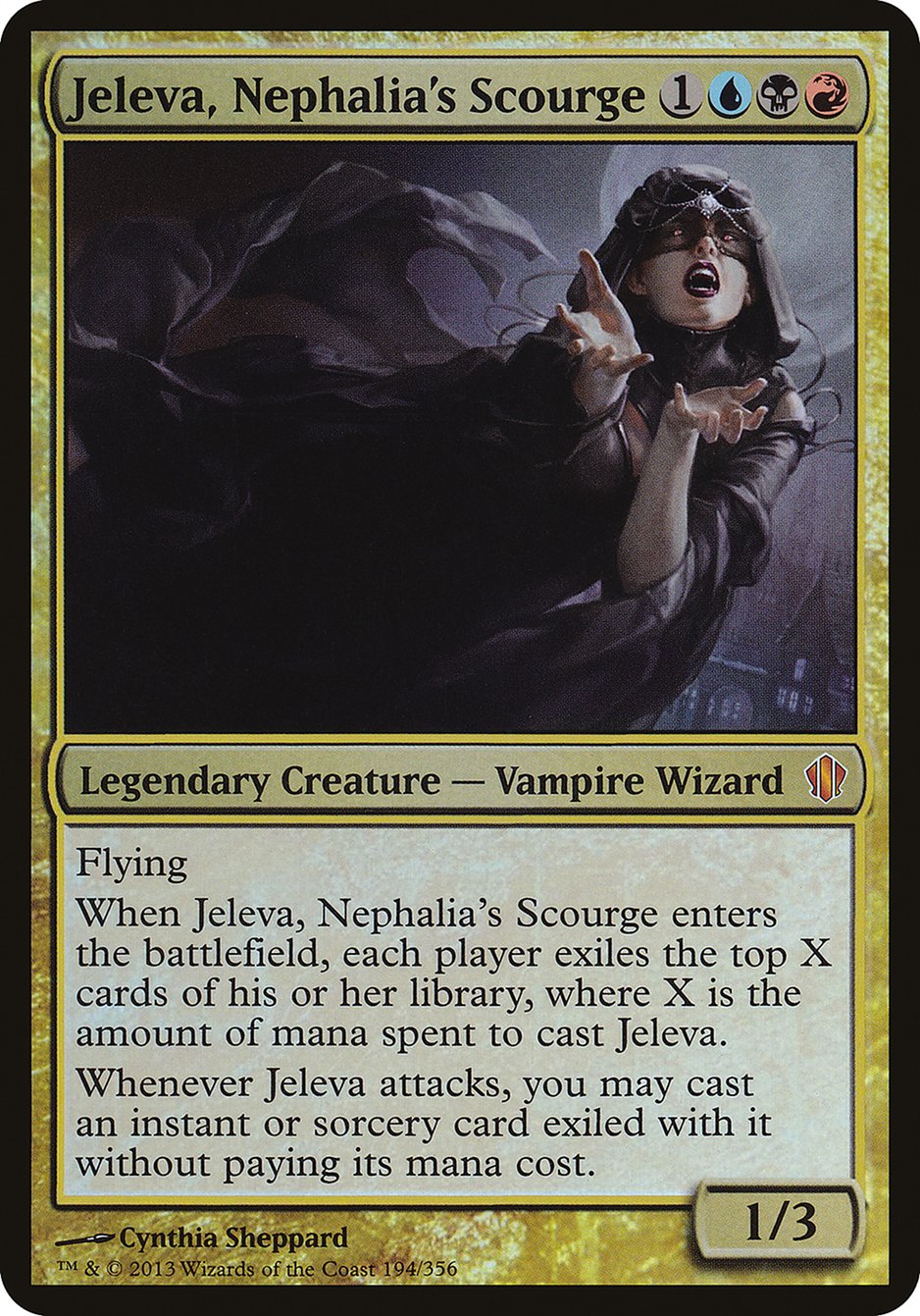 Jeleva, Nephalia's Scourge (Oversized) [Commander 2013 Oversized] | Gear Gaming Bentonville