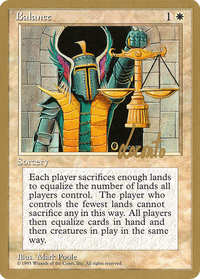 Balance (Michael Loconto) [Pro Tour Collector Set] | Gear Gaming Bentonville
