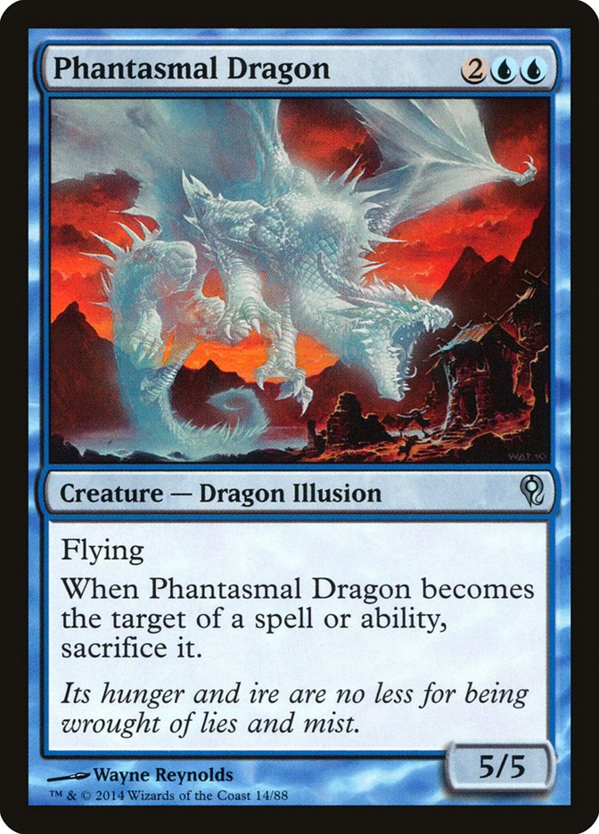 Phantasmal Dragon [Duel Decks: Jace vs. Vraska] | Gear Gaming Bentonville