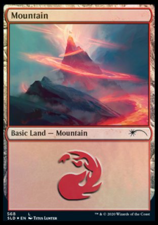 Mountain (Spellcasting) (568) [Secret Lair Drop Promos] | Gear Gaming Bentonville