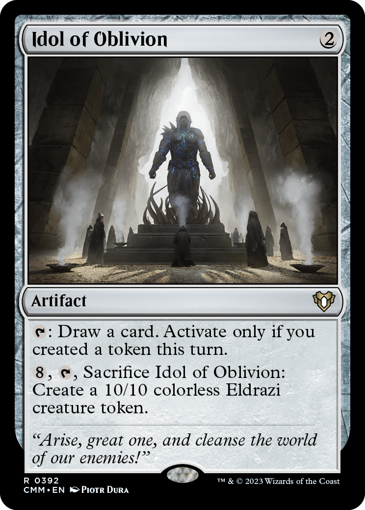 Idol of Oblivion [Commander Masters] | Gear Gaming Bentonville