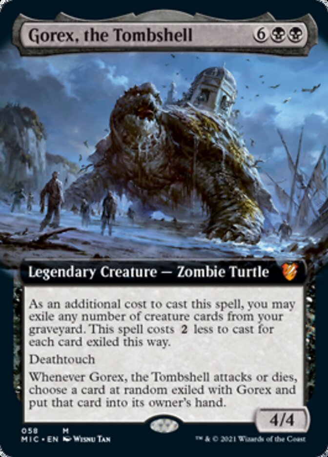 Gorex, the Tombshell (Extended Art) [Innistrad: Midnight Hunt Commander] | Gear Gaming Bentonville